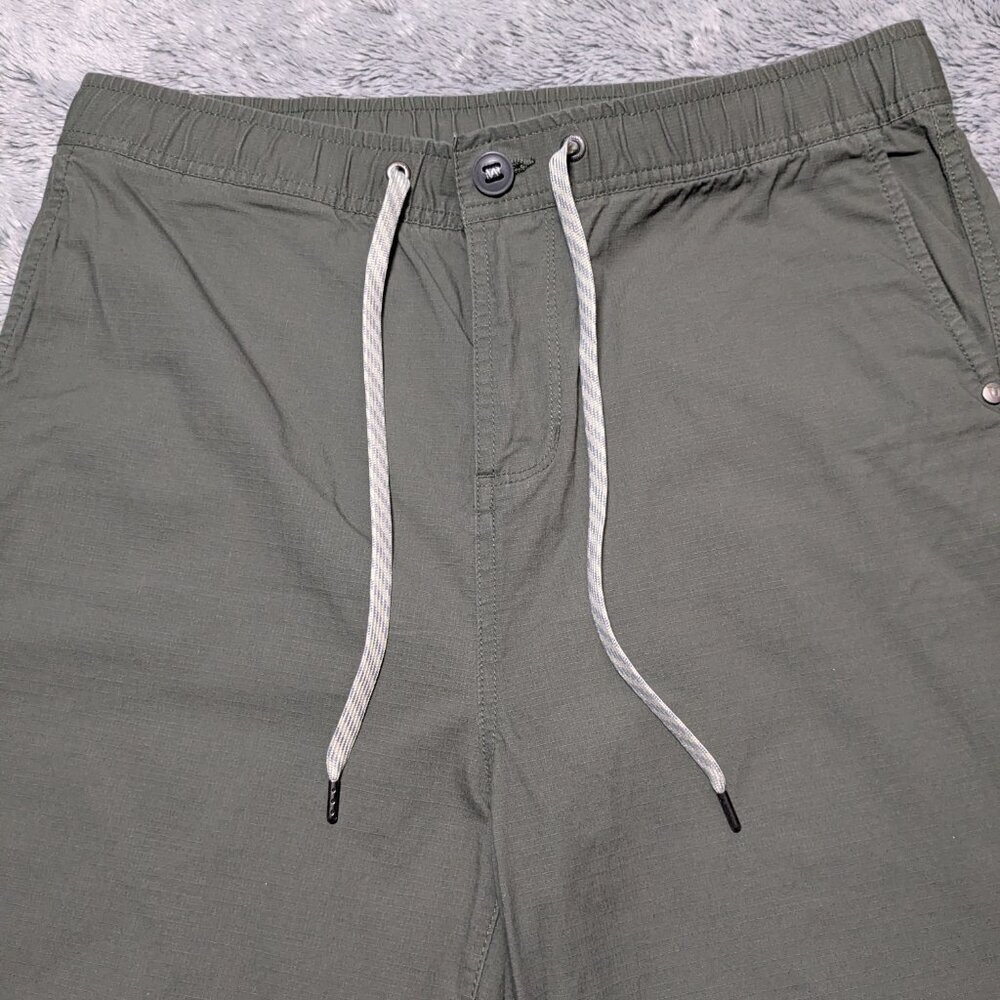 Vuori Ripstop Green Pants Hiking Climbing Outdoors Large - Picture 7 of 7